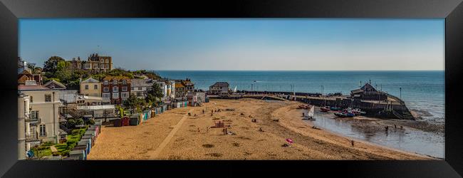 Viking Bay Framed Print by Ernie Jordan