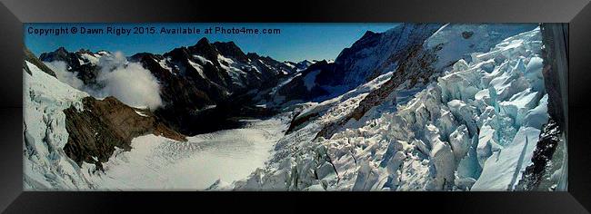  The Eiger, Switzerland Framed Print by Dawn Rigby