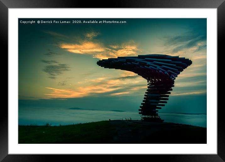 The singing ringing tree Framed Mounted Print by Derrick Fox Lomax