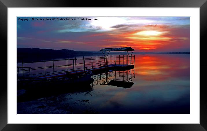  Colors of nature Framed Mounted Print by Tahir abbas