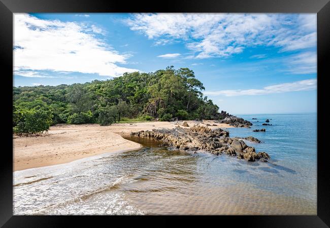 Palm Cove North Beach, Queensland Australia  Framed Print by Mark Poley