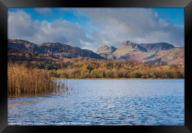 Elterwater Langdale Lake District  Framed Print by Chris Warham