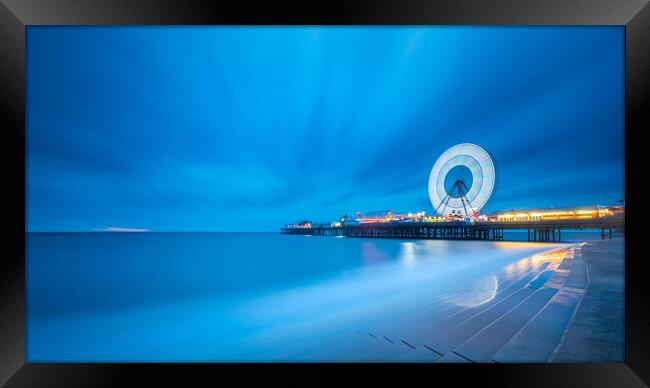 Blackpool Central Pier - Award Winning Picture Framed Print by Phil Durkin DPAGB BPE4