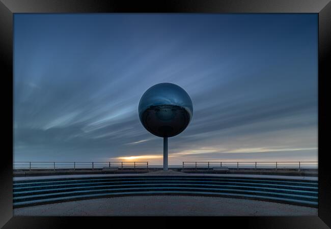 The Mirror Ball Blackpool Framed Print by Phil Durkin DPAGB BPE4