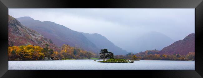 Ullswater In Autumn Colours Framed Print by Phil Durkin DPAGB BPE4