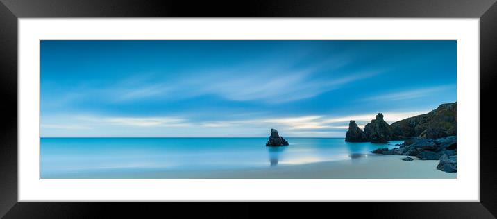 Garry Beach Isle Of Lewis Outer Hebrides Scotland Framed Mounted Print by Phil Durkin DPAGB BPE4