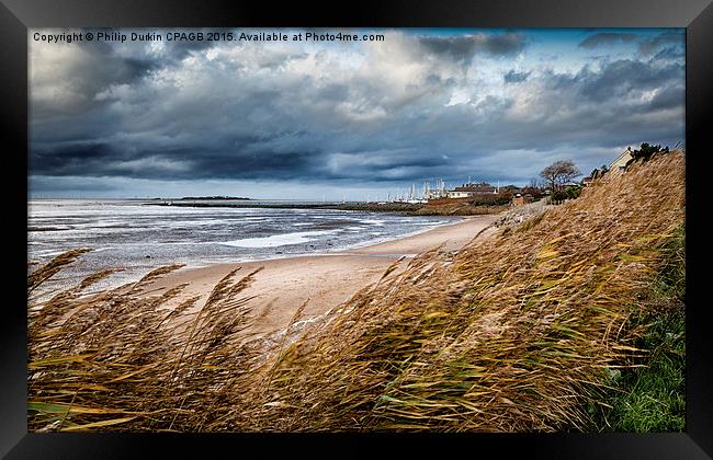 Stunning West Kirby Seascape Overlooking the Saili Framed Print by Phil Durkin DPAGB BPE4