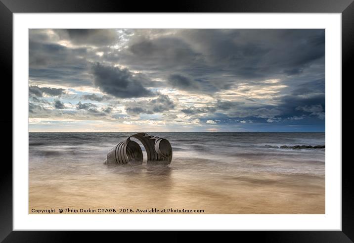 Mary At Sea Framed Mounted Print by Phil Durkin DPAGB BPE4