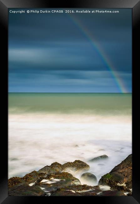 Embleton Rainbow Framed Print by Phil Durkin DPAGB BPE4