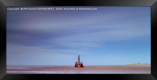 St Annes Pier Framed Print by Phil Durkin DPAGB BPE4