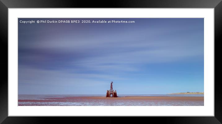 St Annes Pier Framed Mounted Print by Phil Durkin DPAGB BPE4