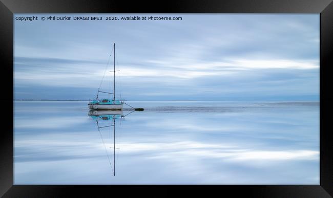 The Lytham Dream Boat Framed Print by Phil Durkin DPAGB BPE4