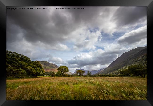 Buttermere Lake District National Park Framed Print by Phil Durkin DPAGB BPE4