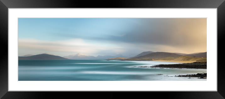 Outer Hebrides Light Show Framed Mounted Print by Phil Durkin DPAGB BPE4