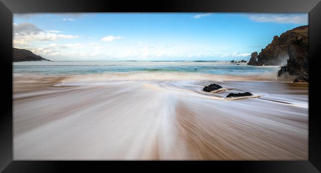 The Atlantic Rush - Dalmore - Isle Of Lewis Outer  Framed Print by Phil Durkin DPAGB BPE4