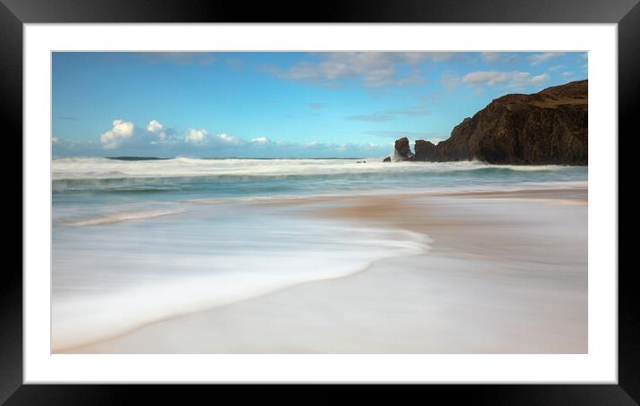 Hebrides Shoreline At Dalmore - Isle Of Lewis Oute Framed Mounted Print by Phil Durkin DPAGB BPE4