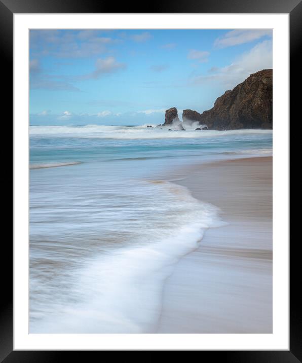 Hebrides Shoreline At Dalmore - Isle Of Lewis Oute Framed Mounted Print by Phil Durkin DPAGB BPE4