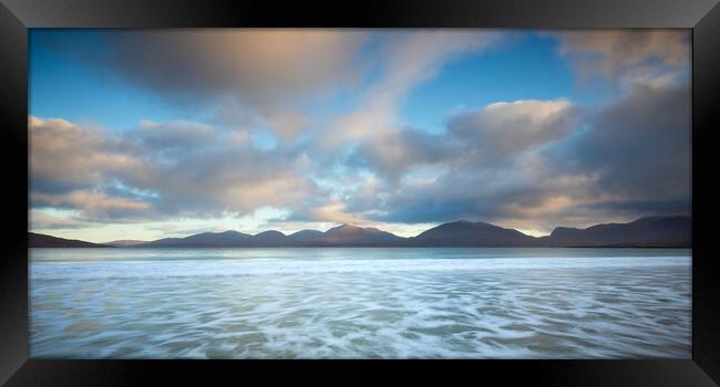 Luskentyre Beach Isle Of Harris Framed Print by Phil Durkin DPAGB BPE4