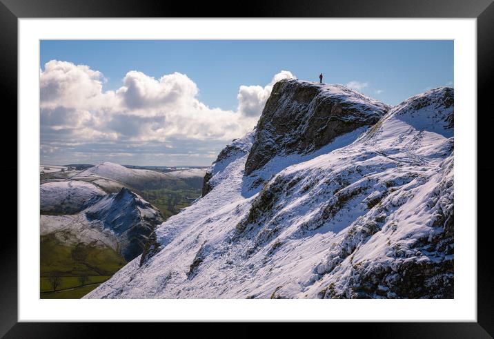 Chrome Hill Peak District  Framed Mounted Print by Phil Durkin DPAGB BPE4