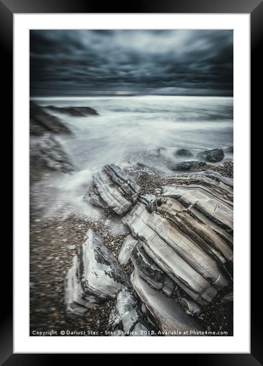 Upon the storm Framed Mounted Print by Dariusz Stec - Stec Studios