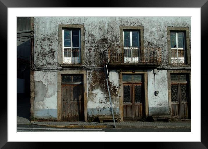  Derelict house in the way to Saint James Framed Mounted Print by Jose Manuel Espigares Garc