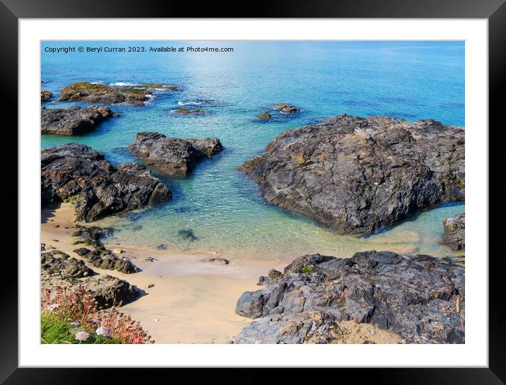 Beautiful Cornwall  Framed Mounted Print by Beryl Curran