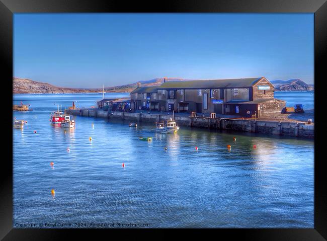  Lyme Regis Dorset Framed Print by Beryl Curran