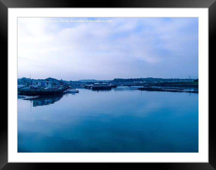 Tidal Majesty Framed Mounted Print by Beryl Curran