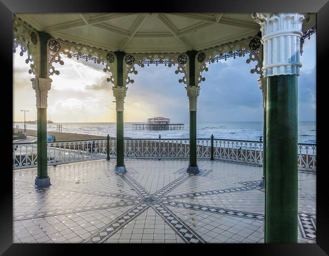 Captivating Views of Brighton Framed Print by Beryl Curran