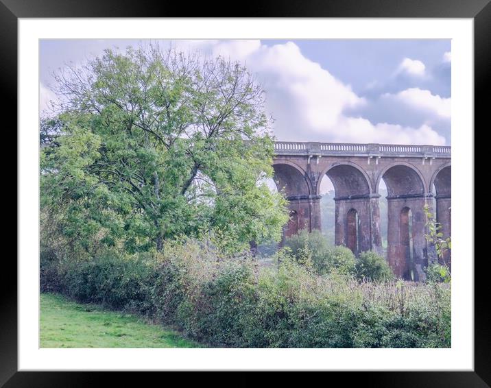 Majestic Ouse Valley Viaduct Framed Mounted Print by Beryl Curran