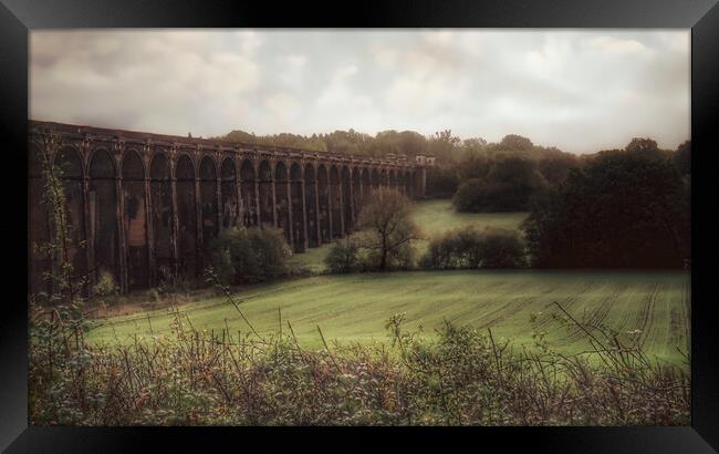 Majestic Ouse Valley Viaduct Framed Print by Beryl Curran