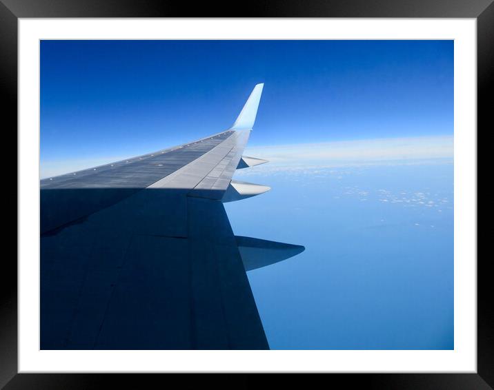 Soaring into Paradise Framed Mounted Print by Beryl Curran