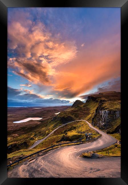 Quiraing Classic, Isle of Skye.  Framed Print by John Finney