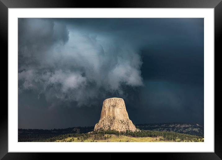 Close Encounters Framed Mounted Print by John Finney