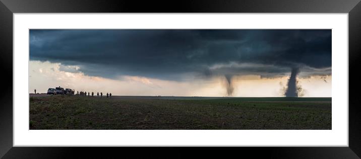 Extreme weather Event Framed Mounted Print by John Finney