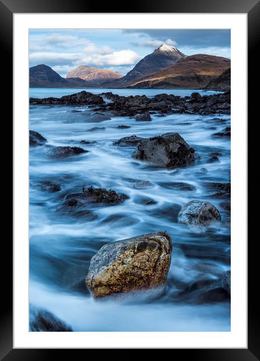 Elgol to The Cullins Framed Mounted Print by John Finney