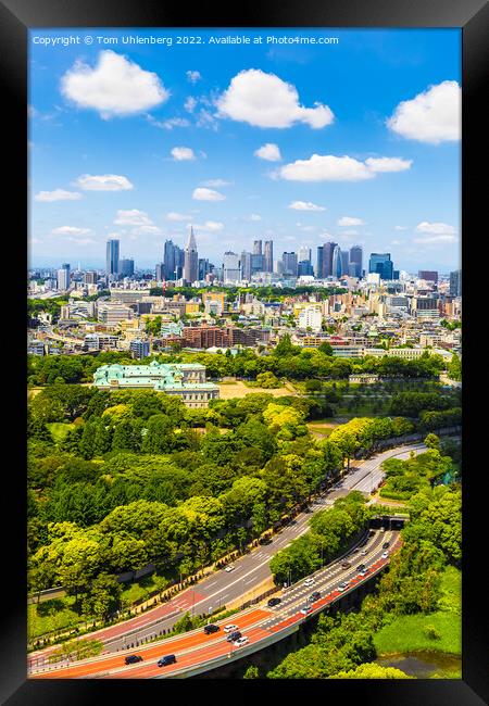 TOKYO 22 Framed Print by Tom Uhlenberg