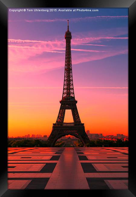 PARIS 03 Framed Print by Tom Uhlenberg