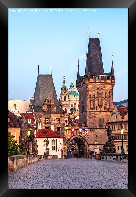 PRAGUE 08 Framed Print by Tom Uhlenberg