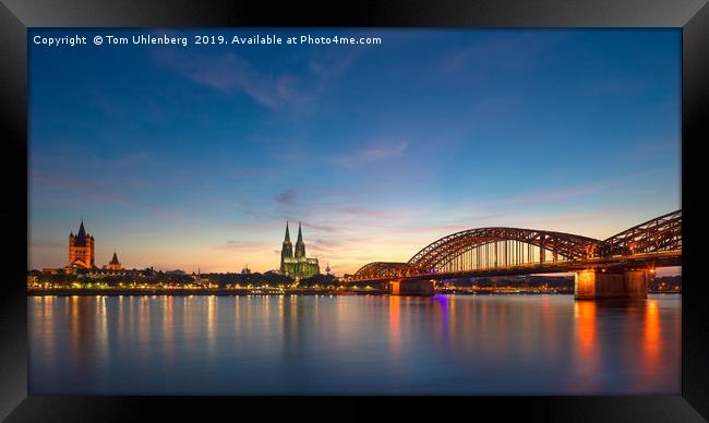 COLOGNE 24 Framed Print by Tom Uhlenberg