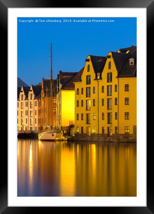 ÅLESUND 12 Framed Mounted Print by Tom Uhlenberg