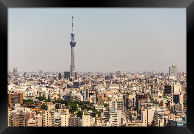 TOKYO 35 Framed Print by Tom Uhlenberg