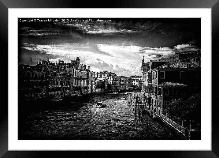  Venice Framed Mounted Print by Traven Milovich