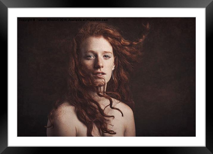  Ilaria Framed Mounted Print by Traven Milovich