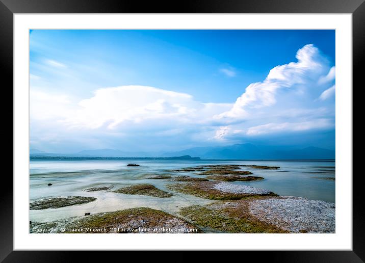 Sirmione Framed Mounted Print by Traven Milovich