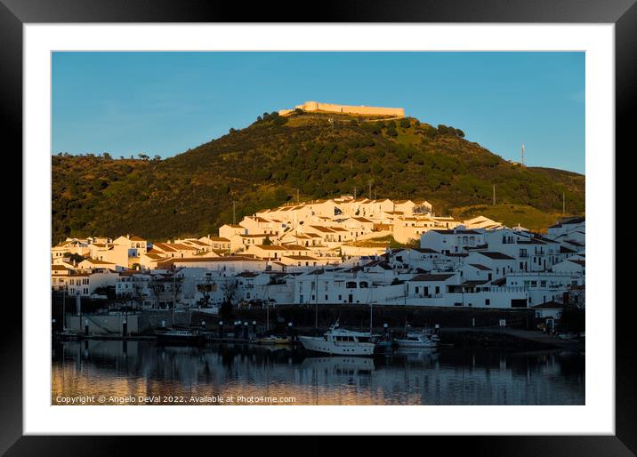 Sanlucar de Guadiana in Andalusia Framed Mounted Print by Angelo DeVal
