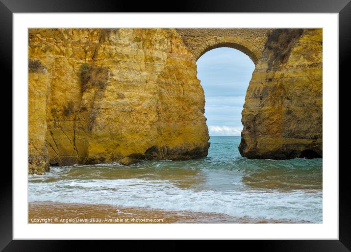 Abundant Beauty of Estudantes Beach Framed Mounted Print by Angelo DeVal