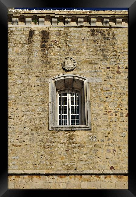 Detail of Faro main church tower  Framed Print by Angelo DeVal