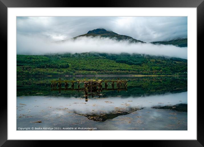 Loch Long, Scotland Framed Mounted Print by Beata Aldridge