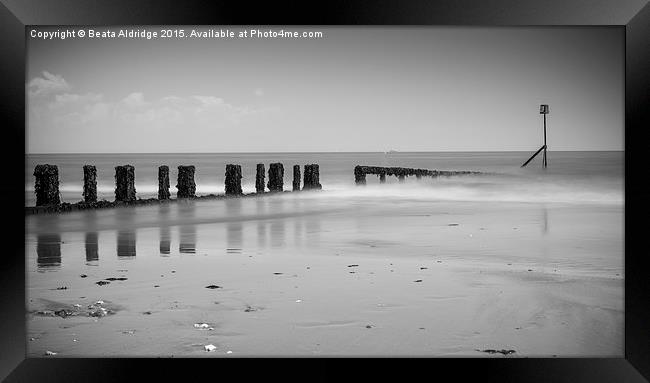  Calm water Framed Print by Beata Aldridge